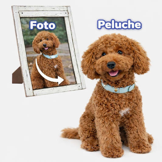 Peluche personalizado de tu mascota